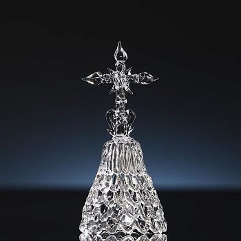 Колокольчик сувенирный "Крест", ручной работы