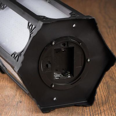 Ночник 48131 LED батарейки 3хААА черный 16х16х35 см