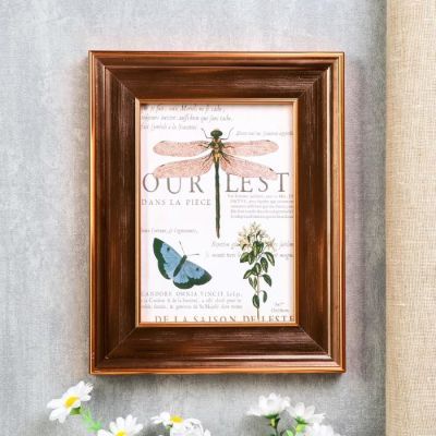 Фоторамка пластик 13х18 см "Оливия" медная 24х19х1,7 см