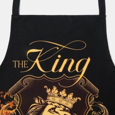 Фартук "Этель" The King of the kitchen  73х71 см, 100% хл, саржа 190 гр/м2