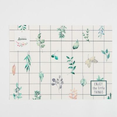 Салфетка на стол Доляна "Enjoy the little things" ПВХ 40*29см