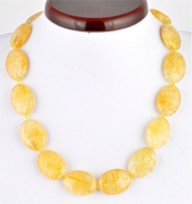 Бусы Цитрин "Кэтти" арт.НЦТ-11(18-25)-48-1