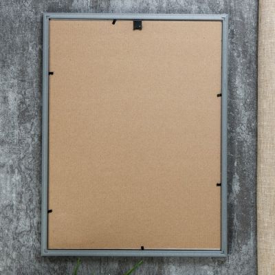 Фоторамка "Серебро матовое" пластик 30х40 см