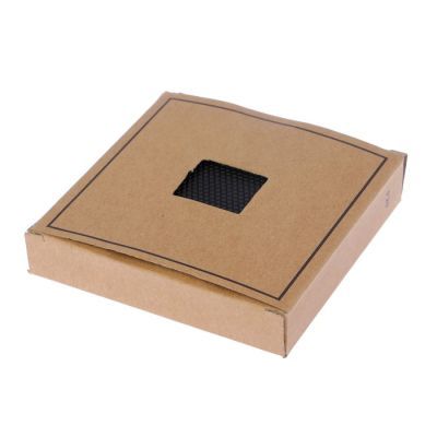 Портсигар "Стуруман", чёрный, 9х10 см