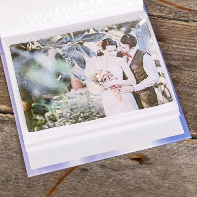 Фотоальбом на 40 фото 10х15 см "Башни и карты" в коробке МИКС 17х14х5 см