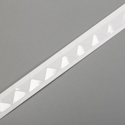 Набор уголков с кармашком для фотографий 250 уголков "Прозрачные на белом" 2мх1,03 см