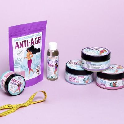 Обертывание антицеллюлитное Body mask Phytosonic для тела "Beauty детокс", банан, 200 мл