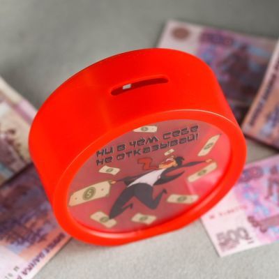 Копилка «Ни в чем себе не отказывай», Ø 11.5 см