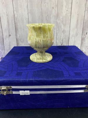 Набор бокалов из оникса для вина 6 шт (h = 9,5 см) в бархатной коробке (6шт)