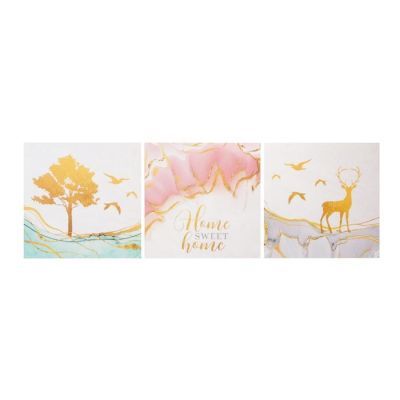 Модульная картина Sweet home, 120 х 40 см