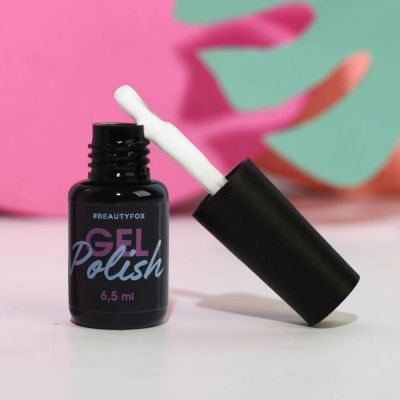 Набор для идеального маникюра «Тропическая вечеринка» (гель-лак, топ, база и 3 баночки с декором