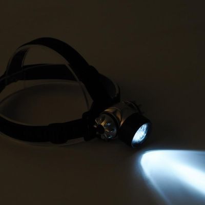 Фонарь налобный светодиодный "Мастер К.", 5 х 7 см, 3 AAA