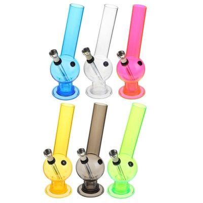 Бонг "Шарик" наклонный, 20 см, микс