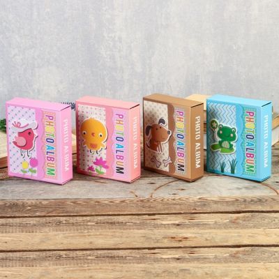 Фотоальбом на 40 фото 10х15 см "Зоопарк" в коробке, блёстки, объем.элемент МИКС 17х14х5 см