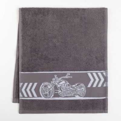 Полотенце махровое "Самому брутальному" 30х70 см 100% хлопок, 370гр/м2