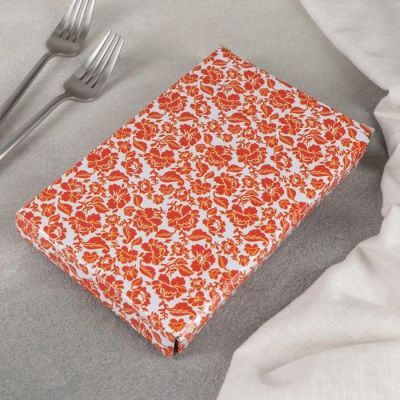 Блюдо фигурное Доляна «Зелёный сад», 22,5×12×1,7 см