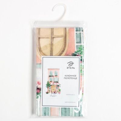 Полотенце "Этель" Sweet home 40х73 см, 100% хл, саржа 190 гр/м2