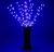 Светодиодная ваза "Цветок сакуры" (80 × 16 см. синий)
