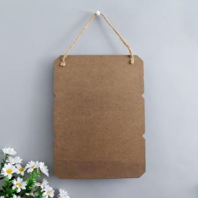 Крючки декоративные дерево "Плетённое сердце и цветы" 27х20х3 см