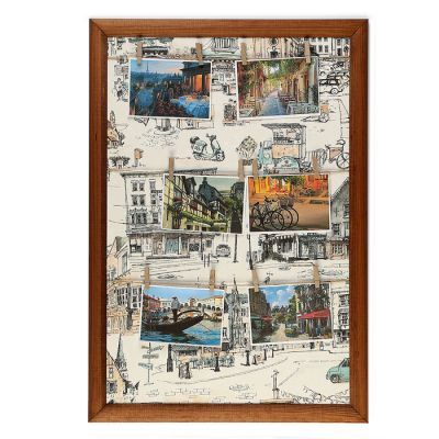 Фоторамка-коллаж "Узкие улочки" (на 6 фото) 40х60 см