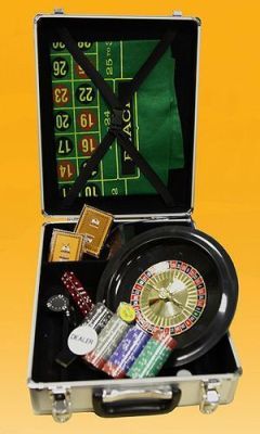 Набор "Казино походное" (в металлическом чемоданчике)