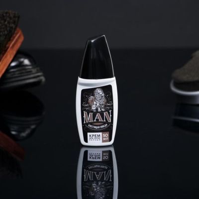 Набор "Побед", губка, крем, щетка