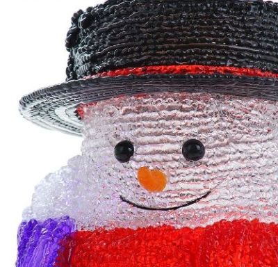 Фигура акрил. "Снеговик" (28х18 см.)