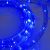 Световой шнур Luazon Lighting 10 мм, IP44, 5 м, 24 LED/м, 220 В, 8 режимов, свечение синее