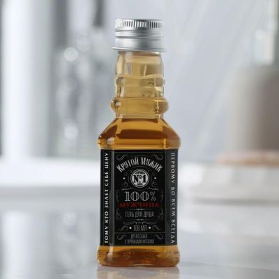 Гель для душа «Крутой мужик» 100 мл, древесный с пряными нотами