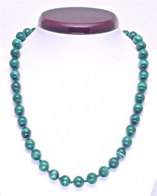 Бусы Малахит "Классика №10" арт. НМХ-1(10)-47-2