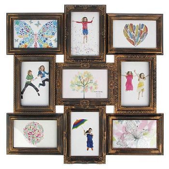 Фоторамка "Бронзовый век" на 9 фото 10х15 см