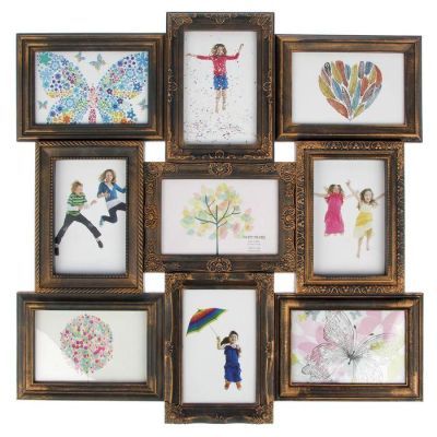 Фоторамка "Бронзовый век" на 9 фото 10х15 см