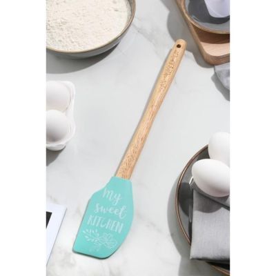 Силиконовая лопатка «Мята», 9,6 × 30 см