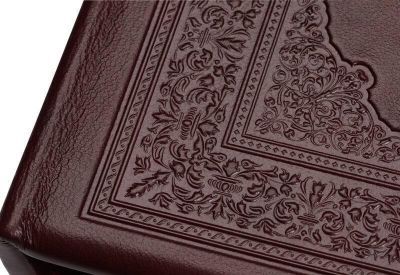 Родословная книга «Гербовая» с литым гербом (натуральная кожа, дерево, металл)