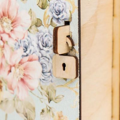 Шкатулка-книга "8 марта. Цветы" 14 см