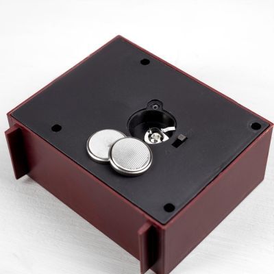 Светодиодная фигура «Телевизор с Дедом Морозом» 10 × 8 × 4 см, пластик, батарейки CR2032х2, свечение мульти (RGB)