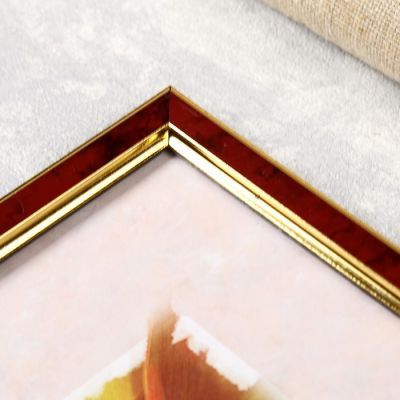 Фоторамка из пластика Яшма 383 21х30 14мм/ фигурный(24)