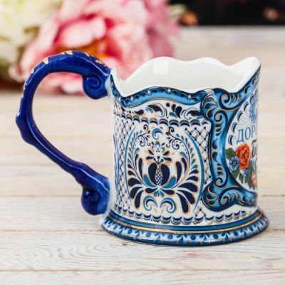 Подстаканник «Дорогая бабушка», 9 х 9 см