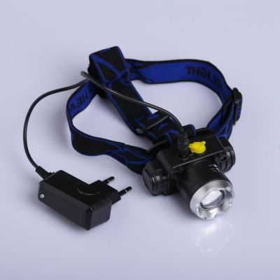 Фонарь налобный аккумуляторный "Мастер К", 1200 мАч, 2 режима, 4 х 7 см