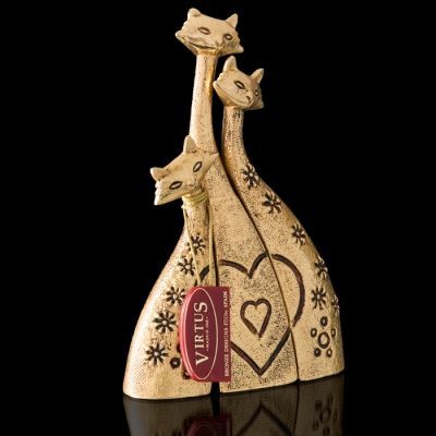 Набор статуэток "Дружная семейка", бронза