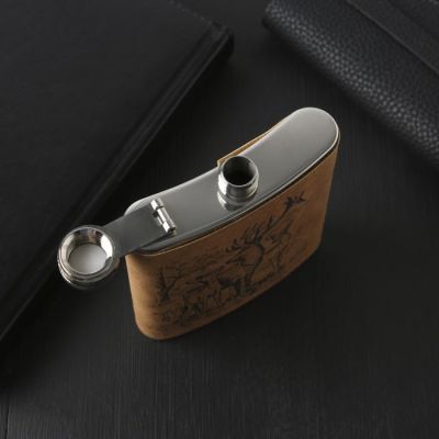 Фляжка "Олени", 210 мл