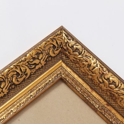 Фоторамка пластик 30х40 см бронза 6 см