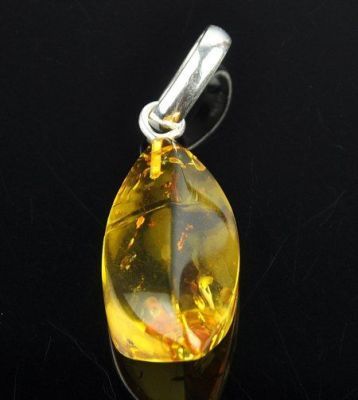 Кулон Янтарь "Золотой дождь" арт.ЯК-185