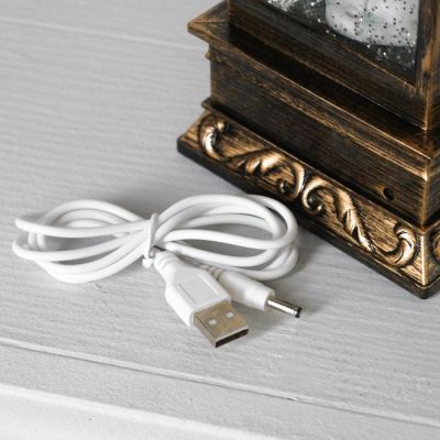 Светодиодная фигура «Семья снеговиков» 10 × 27 × 10 см, пластик, батарейки ААх3 (не в комплекте), свечение тёплое белое