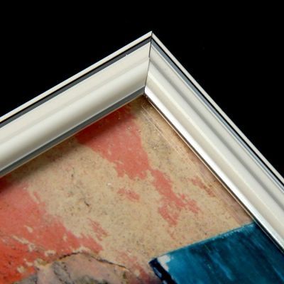 Фоторамка 21х30 см "Белое серебро"