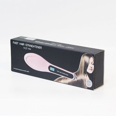 Расческа - выпрямитель Fast Hair Straightener (цвет белый)