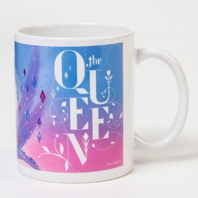 Кружка сублимация "Эльза. Queen", Холодное Сердце 350 мл.