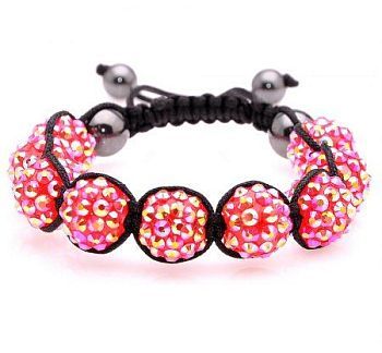 Браслет Страз акрил "Шамбала" арт.бП1473