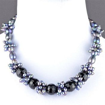 Бусы Жемчуг "Эдем" арт.П3470