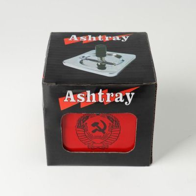 Пепельница бездымная "СССР", 9х9х12 см